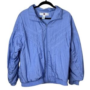 Milano Sport Size XL Vintage Periwinkle‎ Blue Sports Jacket (D)